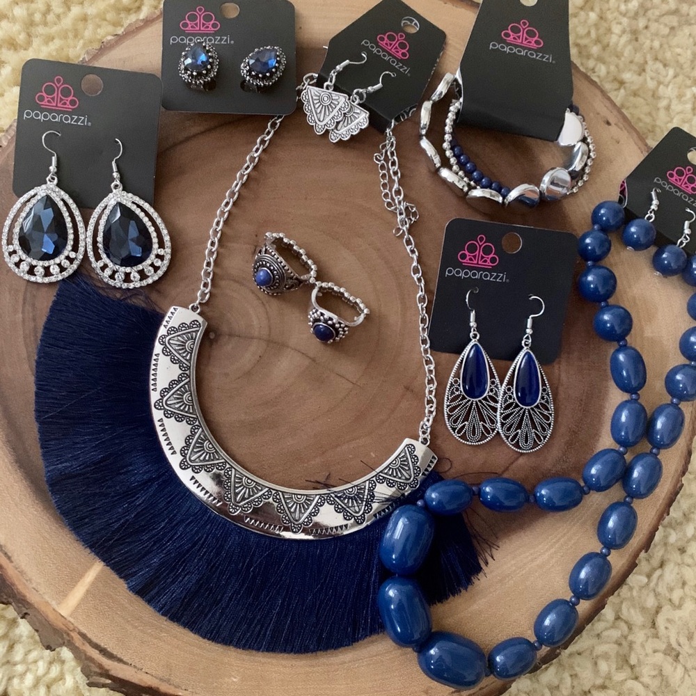 Blue Fashion Jewelry Box